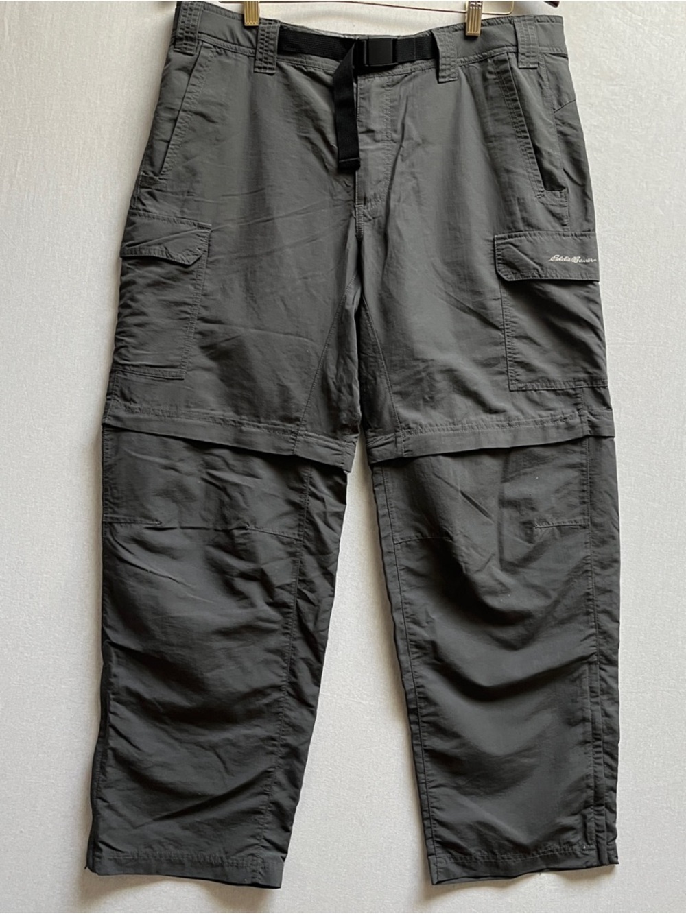 Eddie Bauer convertible Cargo Pants Shorts Sz 36